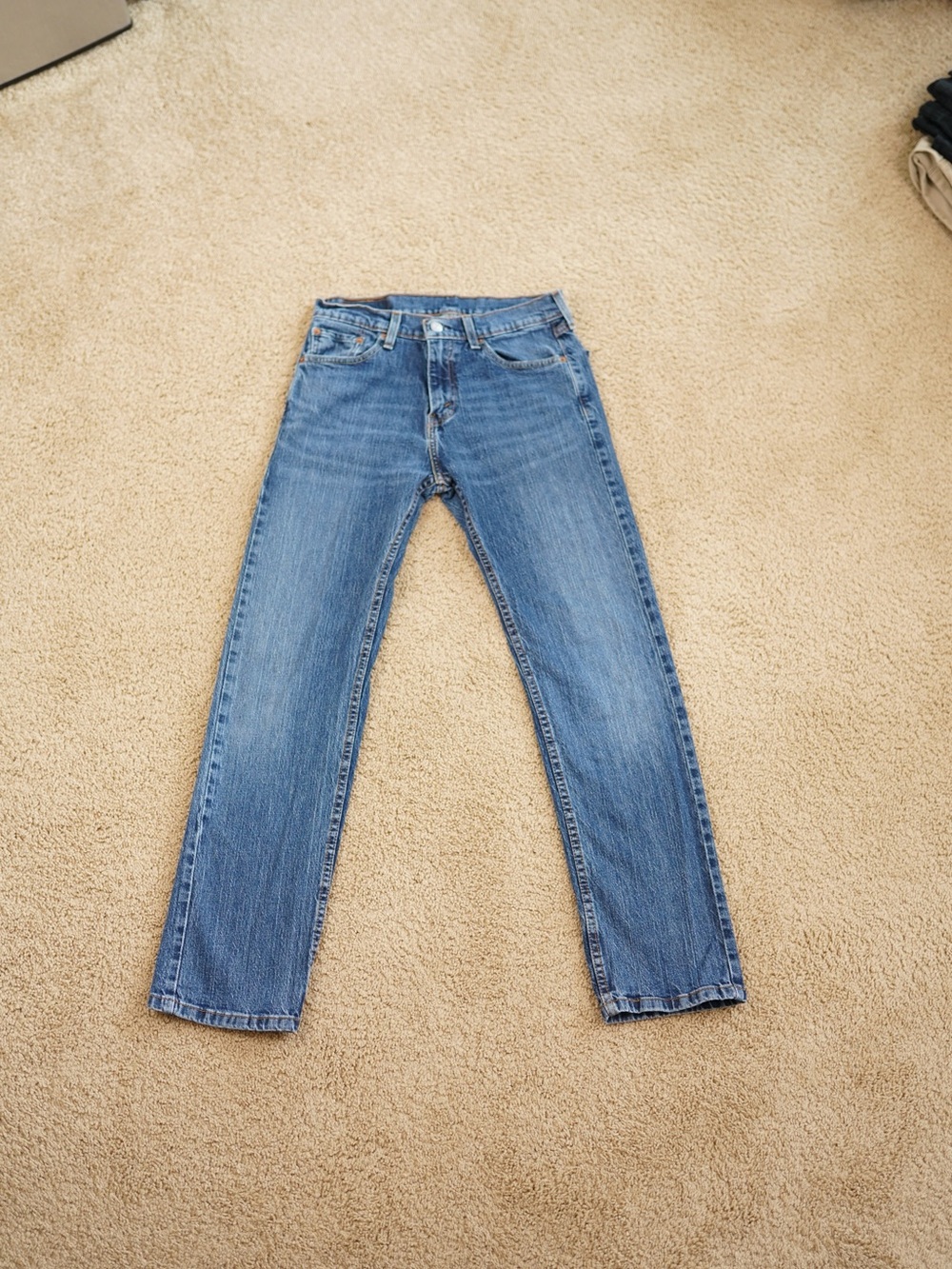 Levi's Men's Light Blue Straight Jeans 30x30